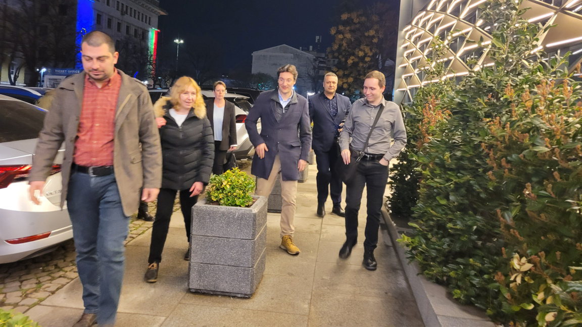 Крум Зарков в Бургас