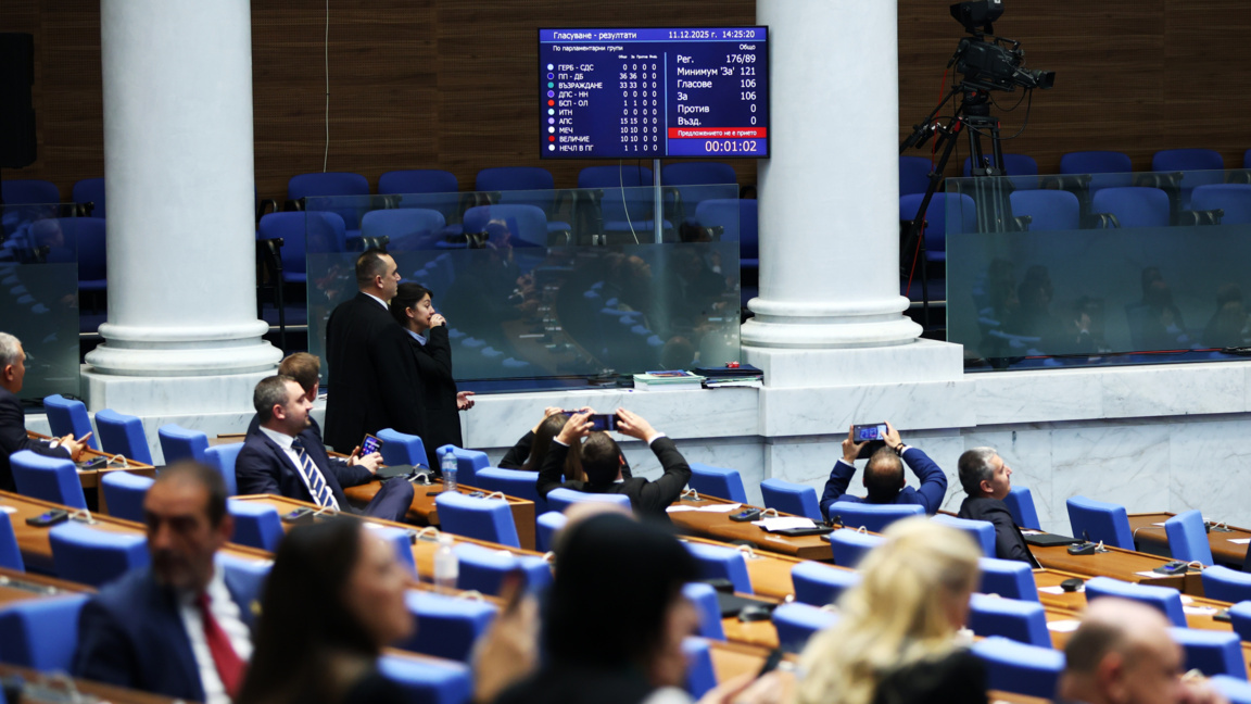 Вотът на недоверие е неуспешен