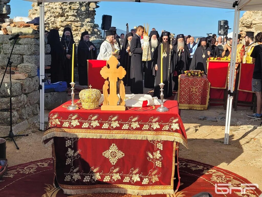 A liturgy was held on St. John Island near Sozopol for the first time in 500 years