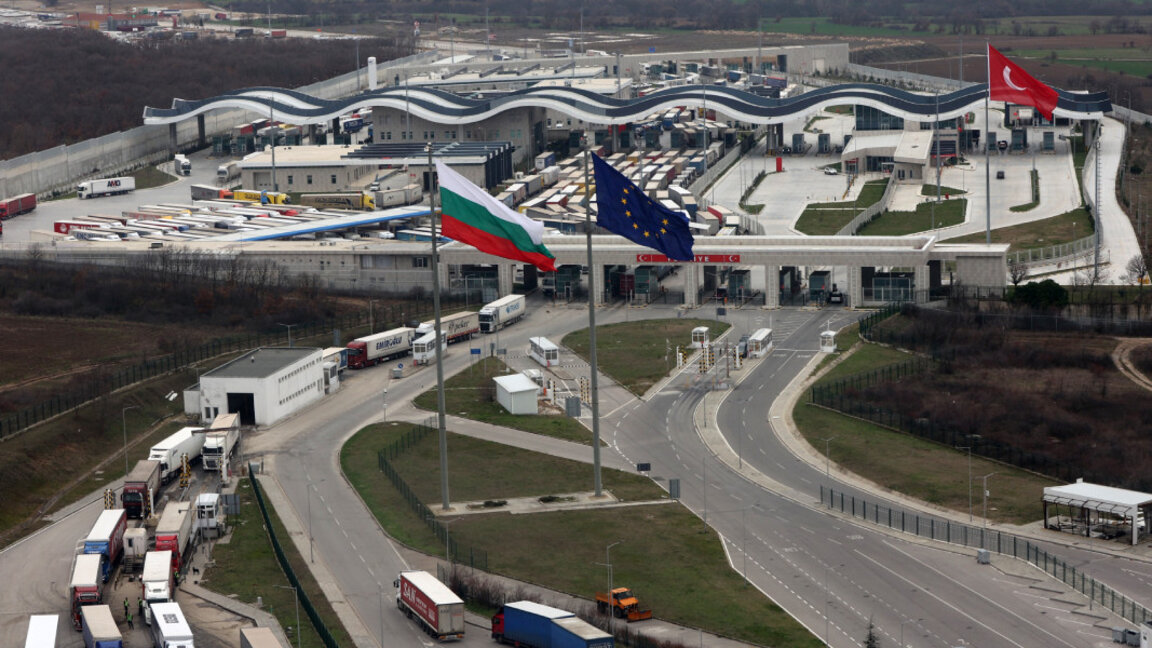 Trafic routier intense vers la Roumanie et la Turquie