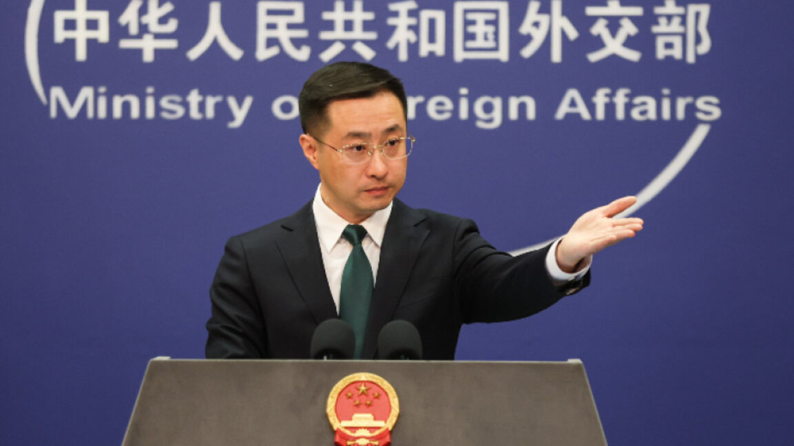 Лин Цзян, говорител на китайското МВнР