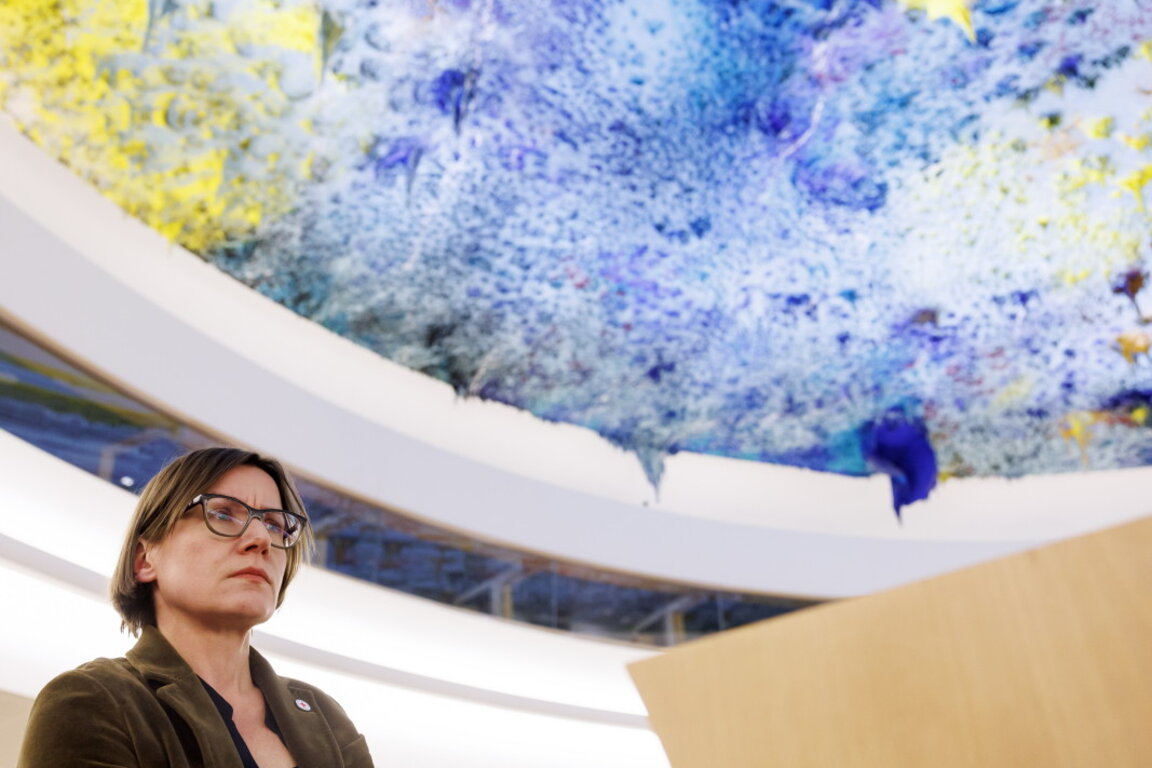 Швейцарката Миряна Сполярич Егер, председател на Международния комитет на Червения кръст (МКЧК).