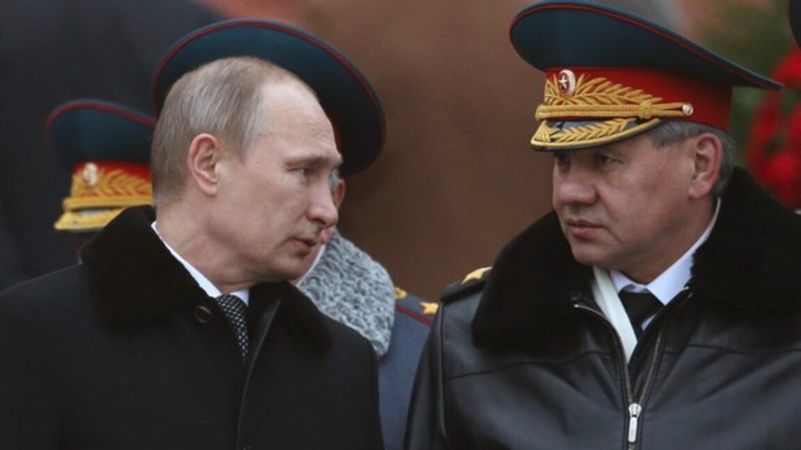 Владимир Путин и Сергей Шойгу