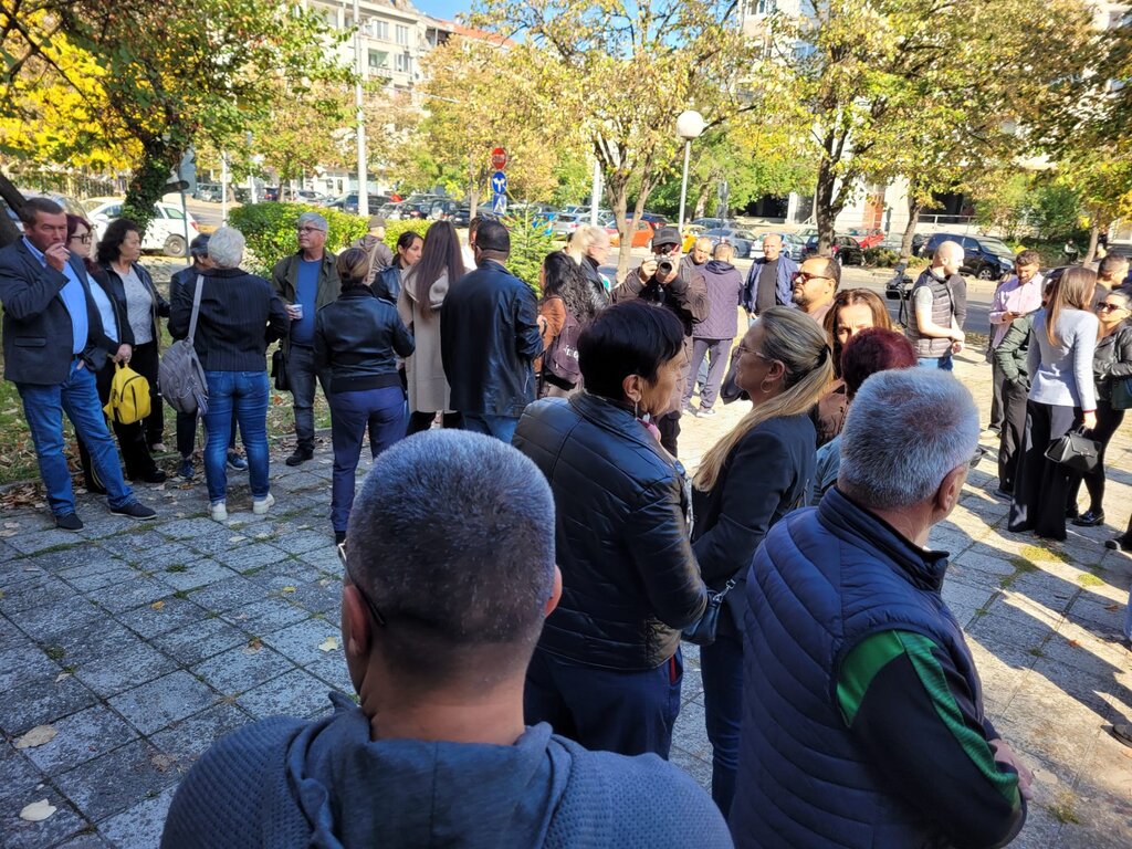 Протест в Бургас в защита на кмета на Сунгурларе