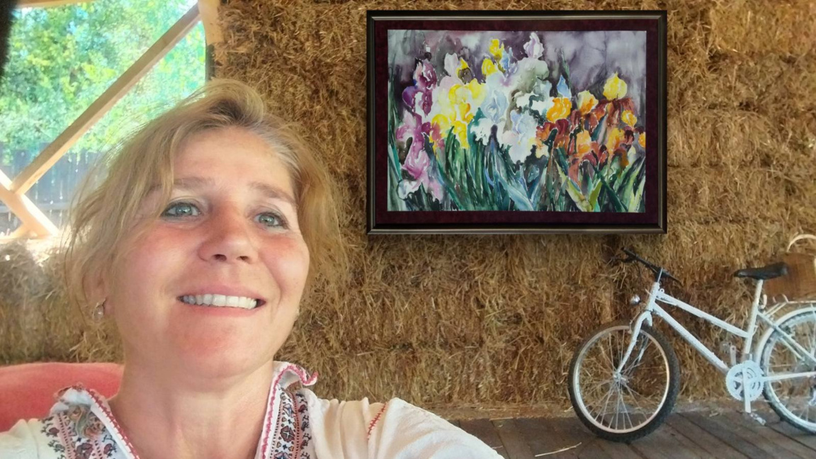 Художничката Цветелина Спиридонова