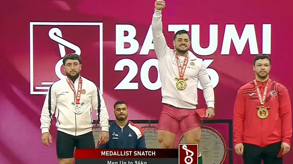 Karlos Nasar wins the European Championship for the fourth consecutive time!