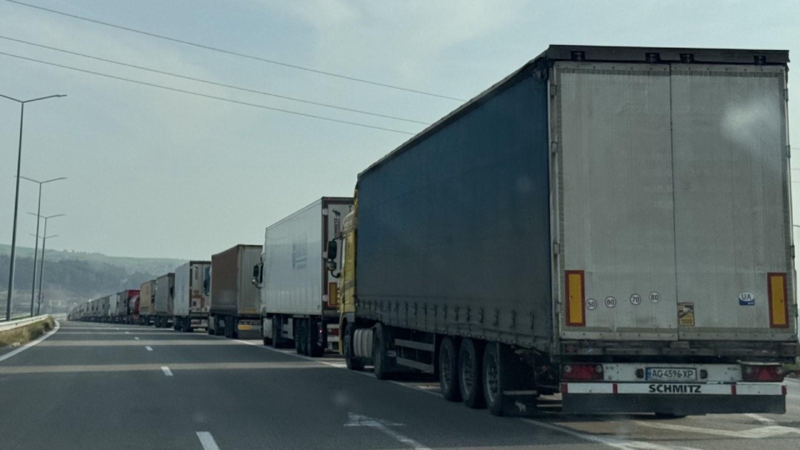 Појачан саобраћај камиона на граници са Турском