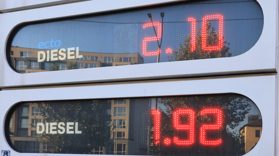El litro de diésel podría alcanzar los 2 euros a finales de mes