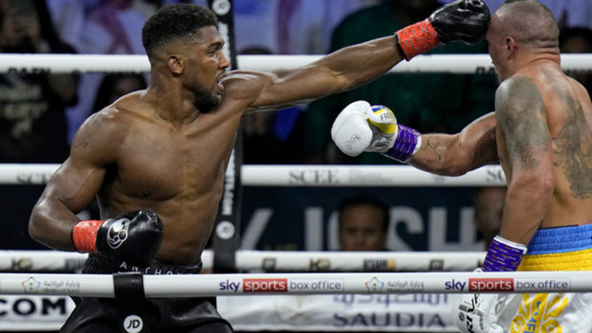 Антъни Джошуа е с леки наранявания