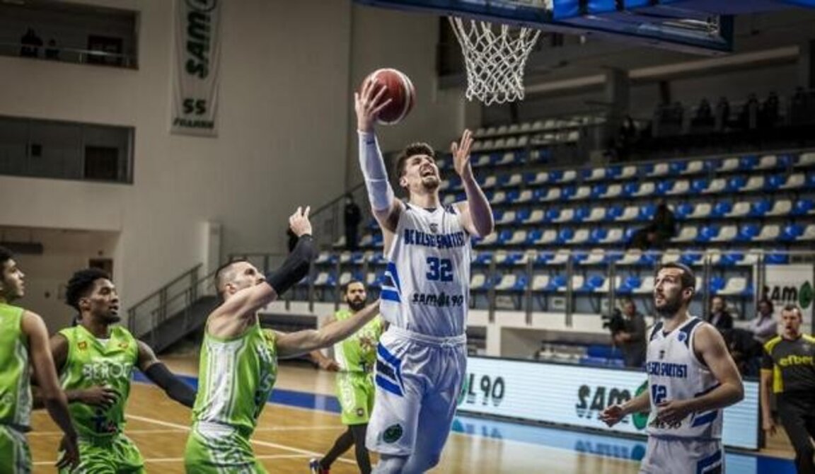 Рилски Спортист победи Берое със 116:109 след продължение.