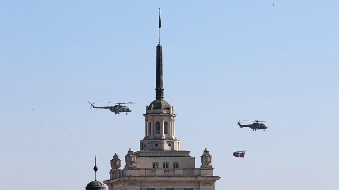 Training for the aviation show in Sofia - May 5, 2026