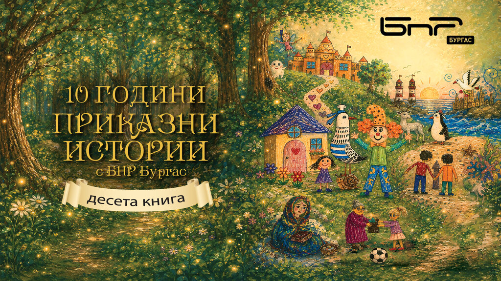 Излезе от печат десетата книга "Приказни истории с БНР Бургас"
