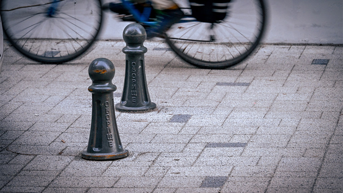 обновени тротоари в София