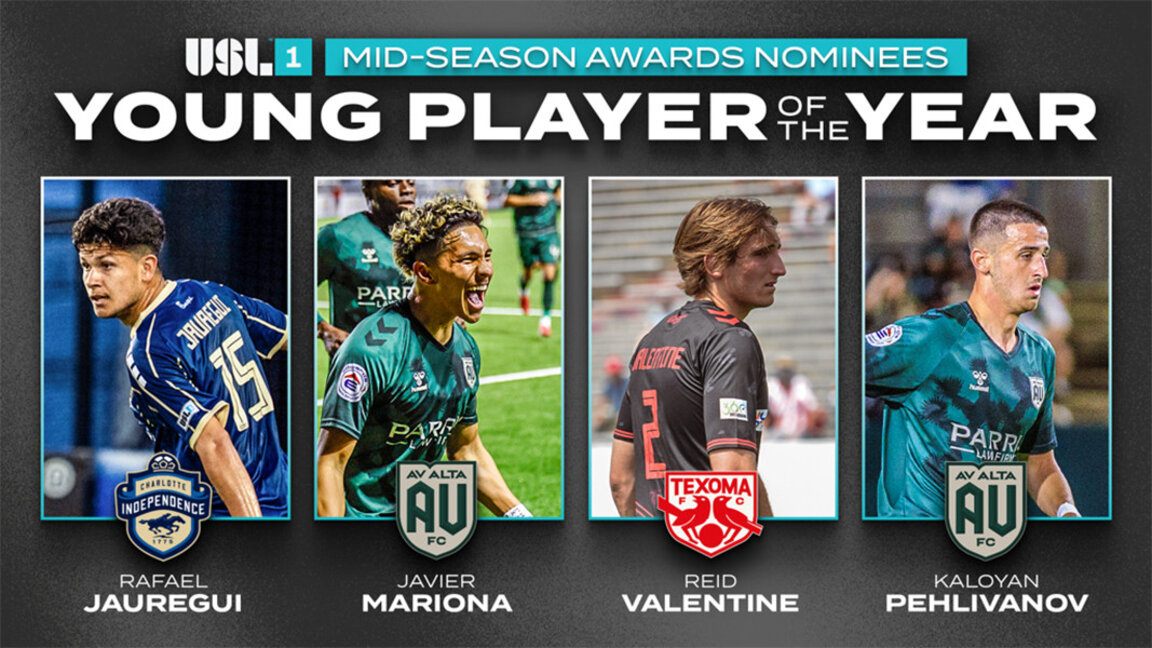 Калоян Пехливанов с номинация за най-добър млад играч в USL Лига 1