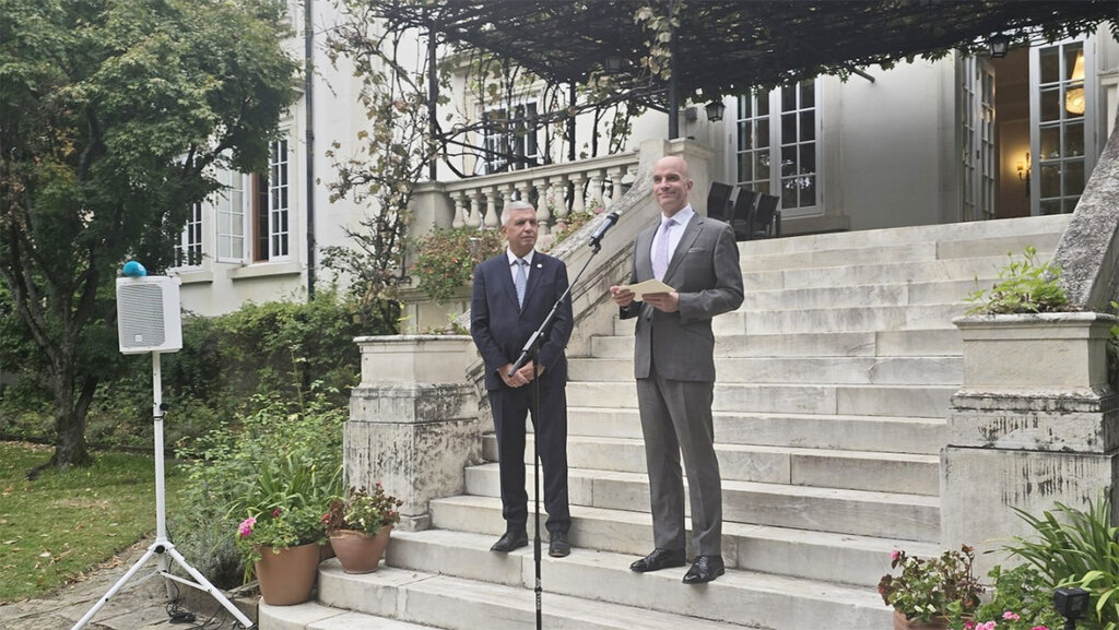 British ambassador to Bulgaria Nathaniel Copsey