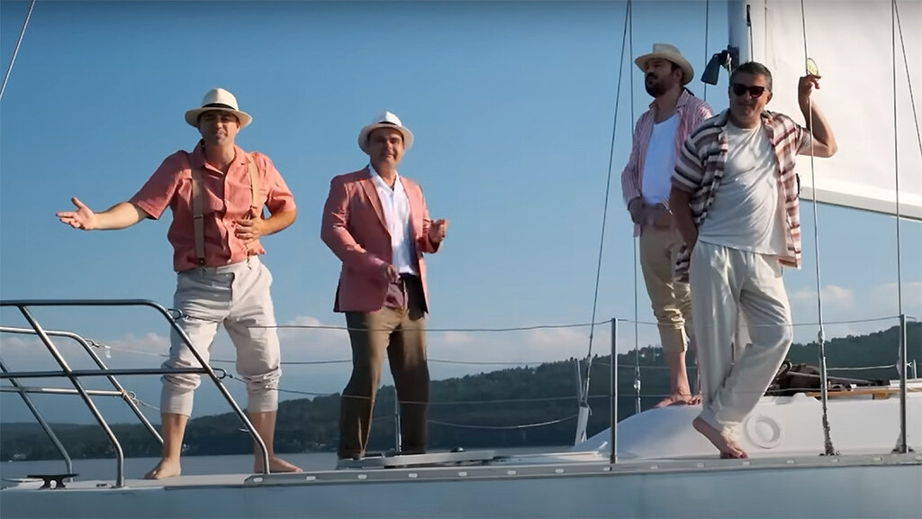 Το κουαρτέτο «Μπελκάντο» τραγουδά "Ουρανός στα μάτια"