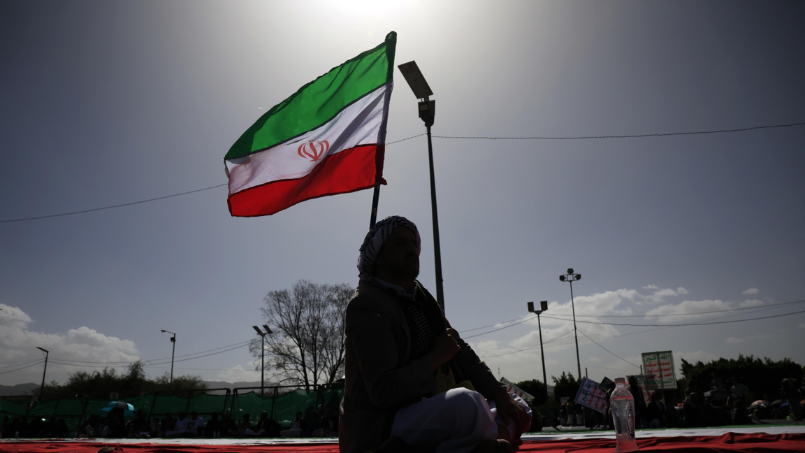 Протест в подкрепа на Иран в столицата на Йемен Сана на 03.04.2026 г.