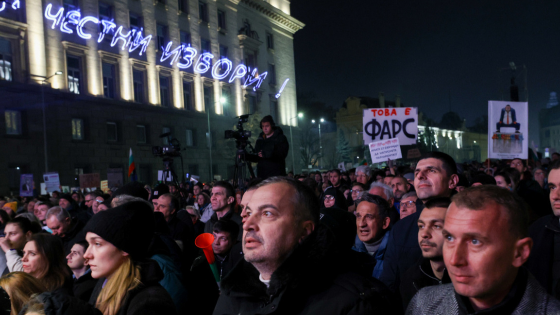 Protest for fair elections, 18 December 2025, Sofia
