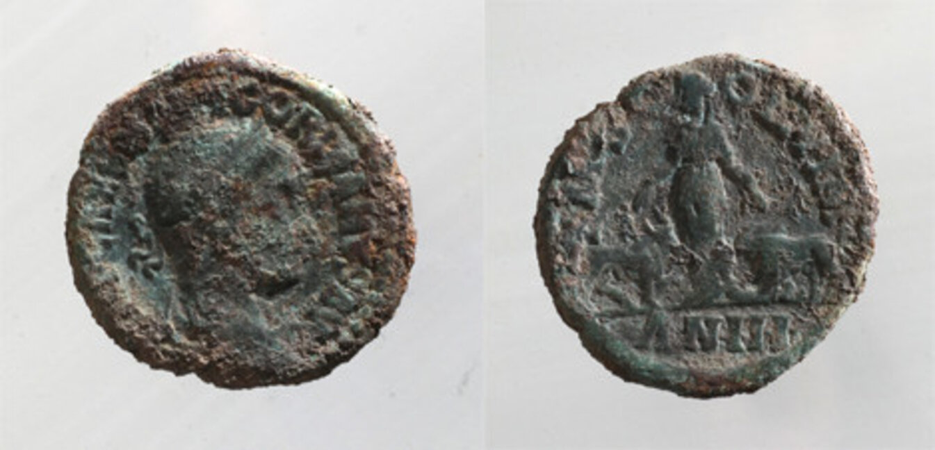 Монета на император Гордиан III е сред новите открития в източния некропол на Августа Траяна