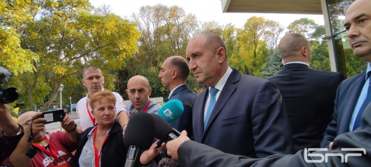 Президентът Румен Радев.