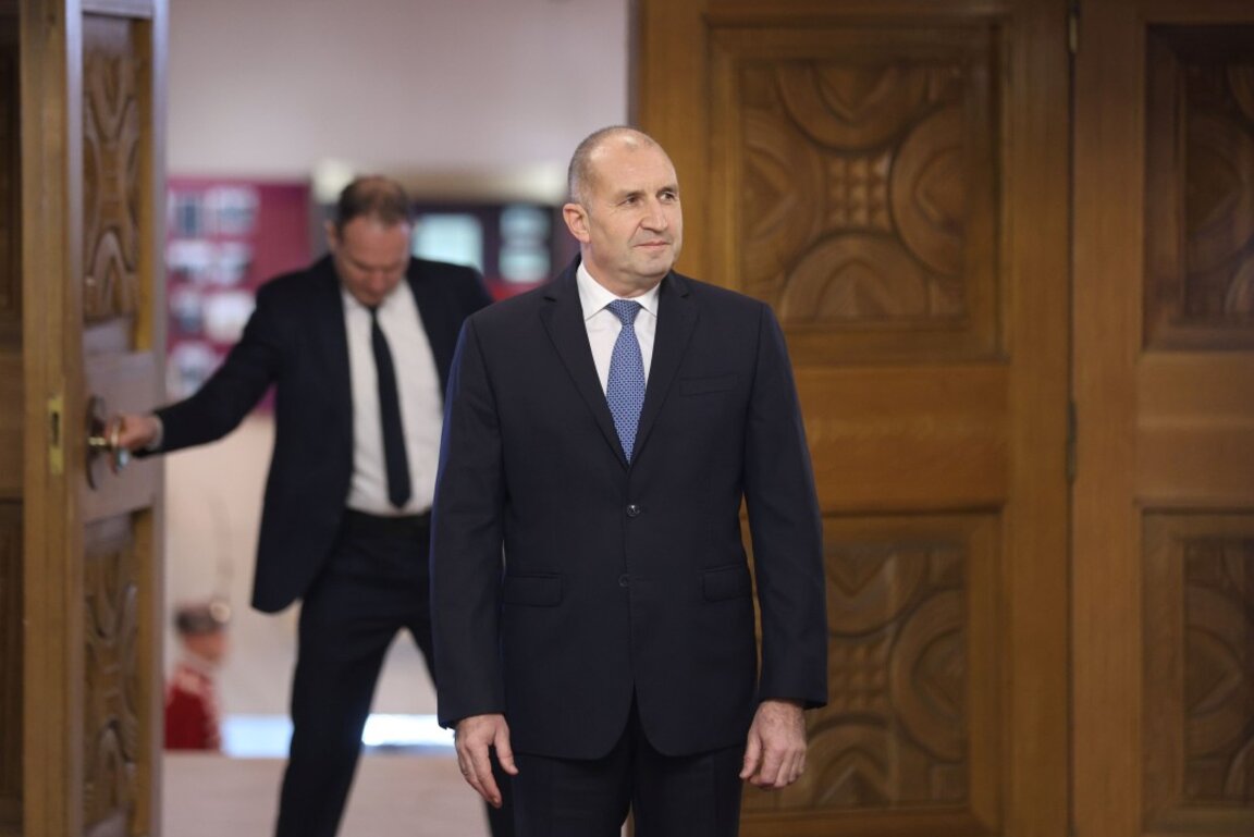 Президентът на България Румен Радев