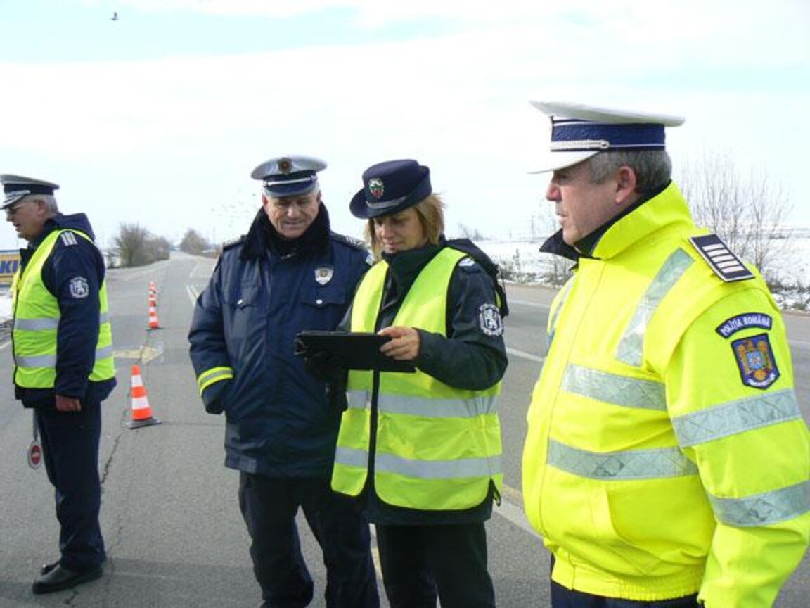 Polițiști de circulație rutieră bulgari și români vor controla împreună traficul de Paște
