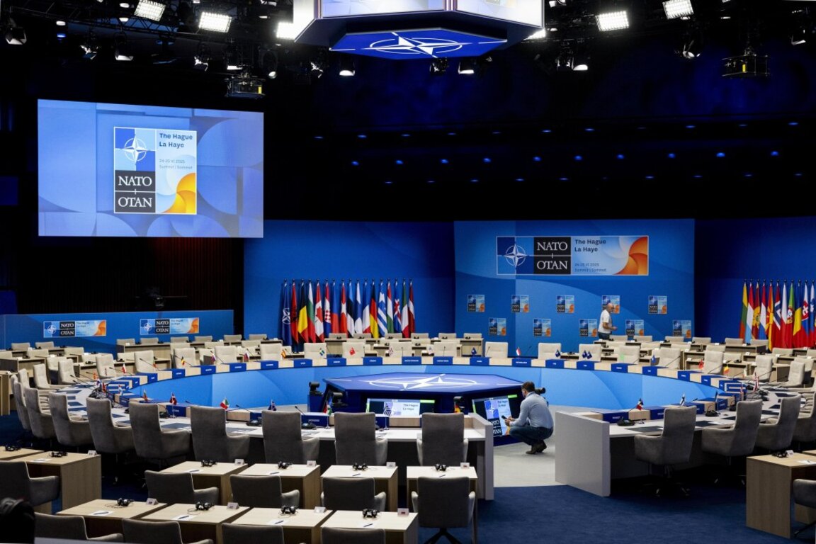 Подготовка за срещата на лидерите на страните от НАТО в Хага, 23 юни 2025 г.