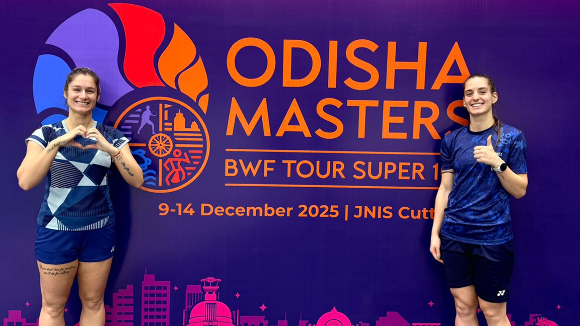 Badmintonistet Stoevi janë kampione në një turne në Indi