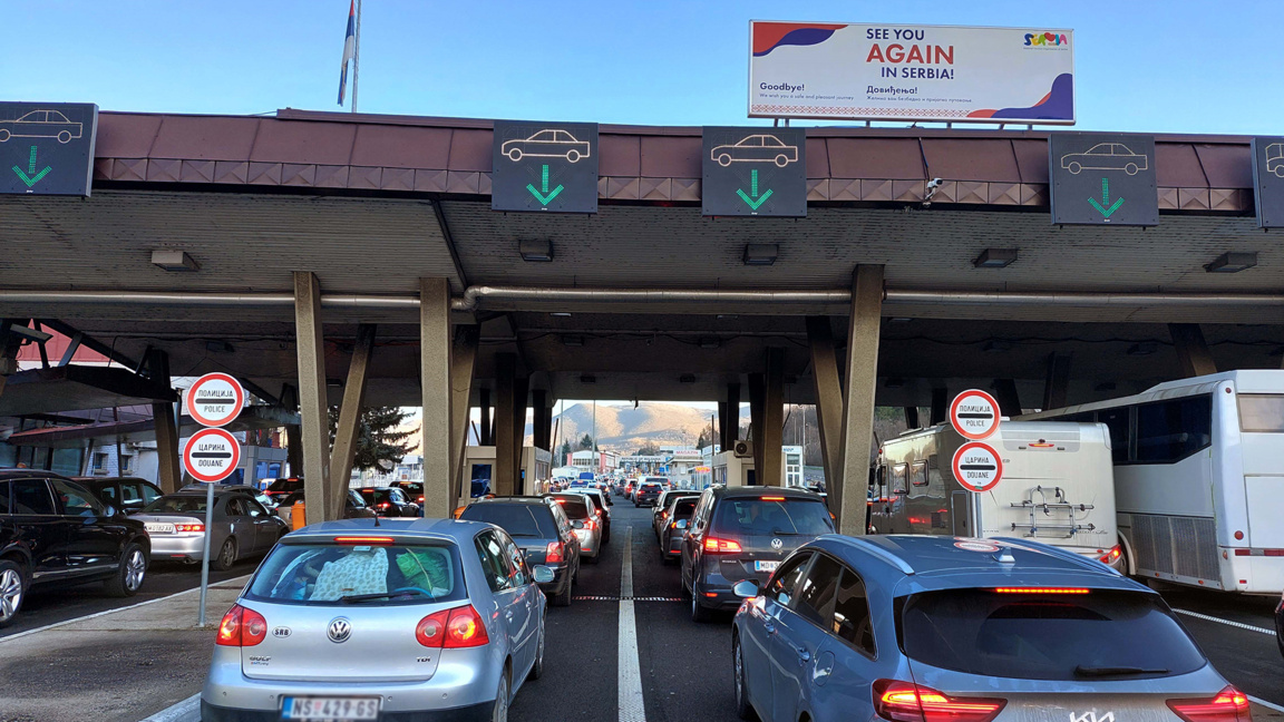Trafiku nga Serbia, përmes Bullgarisë drejt Turqisë, është i ngarkuar
