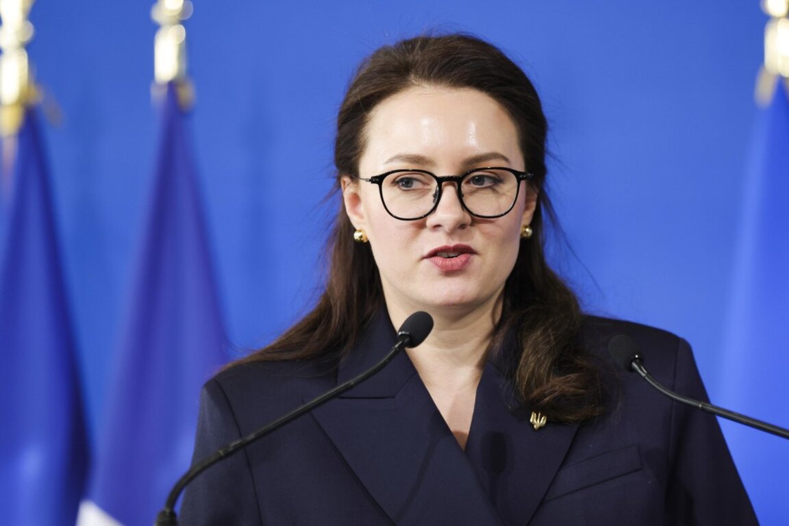 Вицепремиерът и министър на икономиката на Украйна Юлия Свириденко.