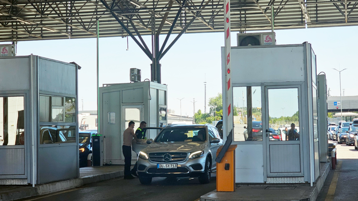 El tráfico en los pasos fronterizos de Bulgaria es normal