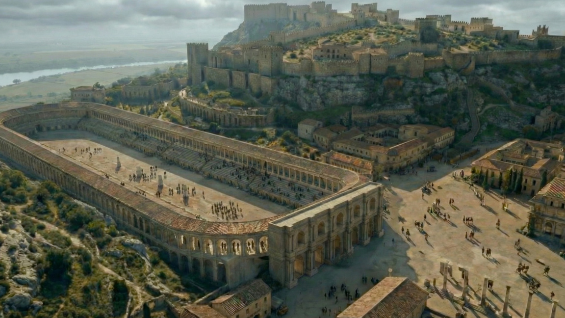 Пловдив - най-старият жив град в Европа оживява в романтичен AI филм