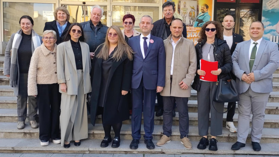 БСП-Обединена левица регистрираха листата си в Стара Загора  