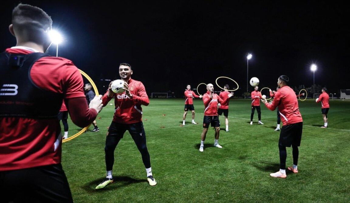 Националите ни тренират в Бояна