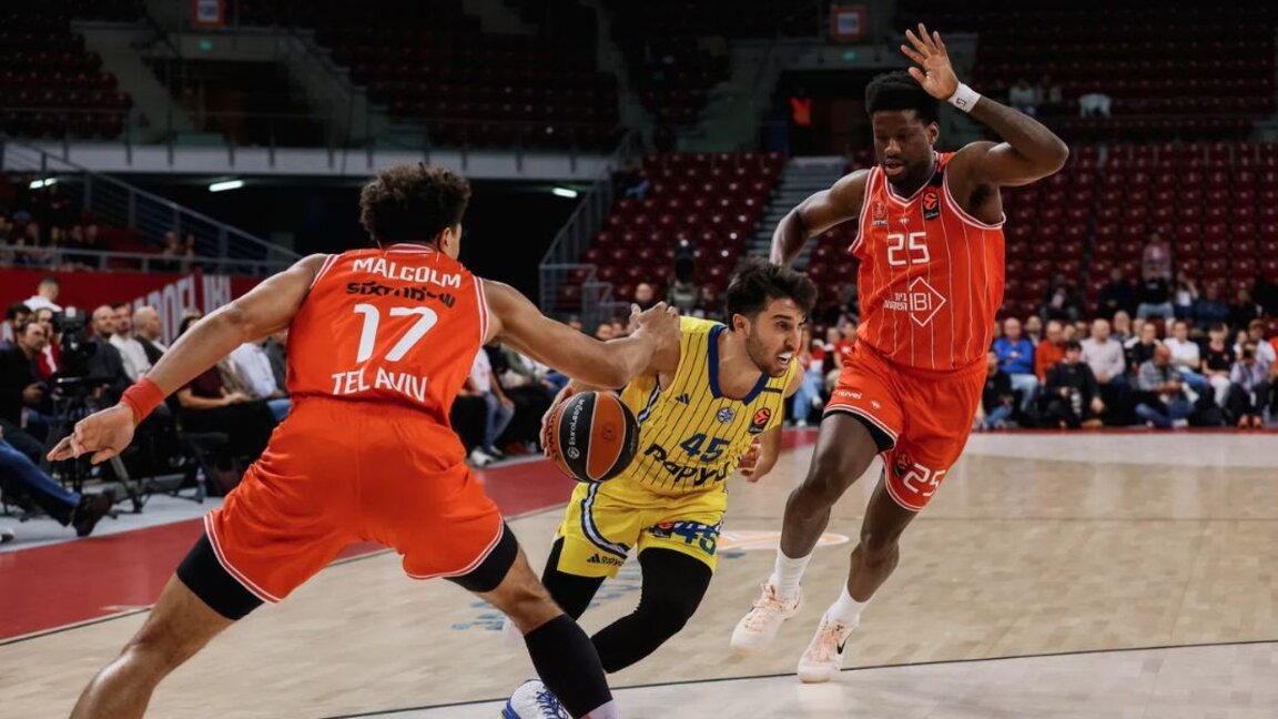 Maccabi defeats Hapoel in first Israeli basketball derby in Sofia