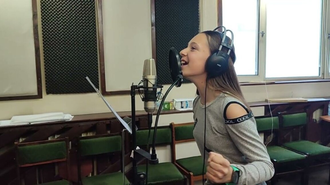 Madlén Tomova es la esperanza búlgara para un premio del concurso Sanremo Junior 2024
