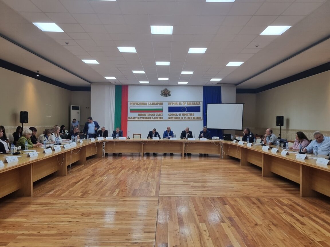 В Плевен се състоя заседание на Областния кризисен щаб по проблемите с безводието