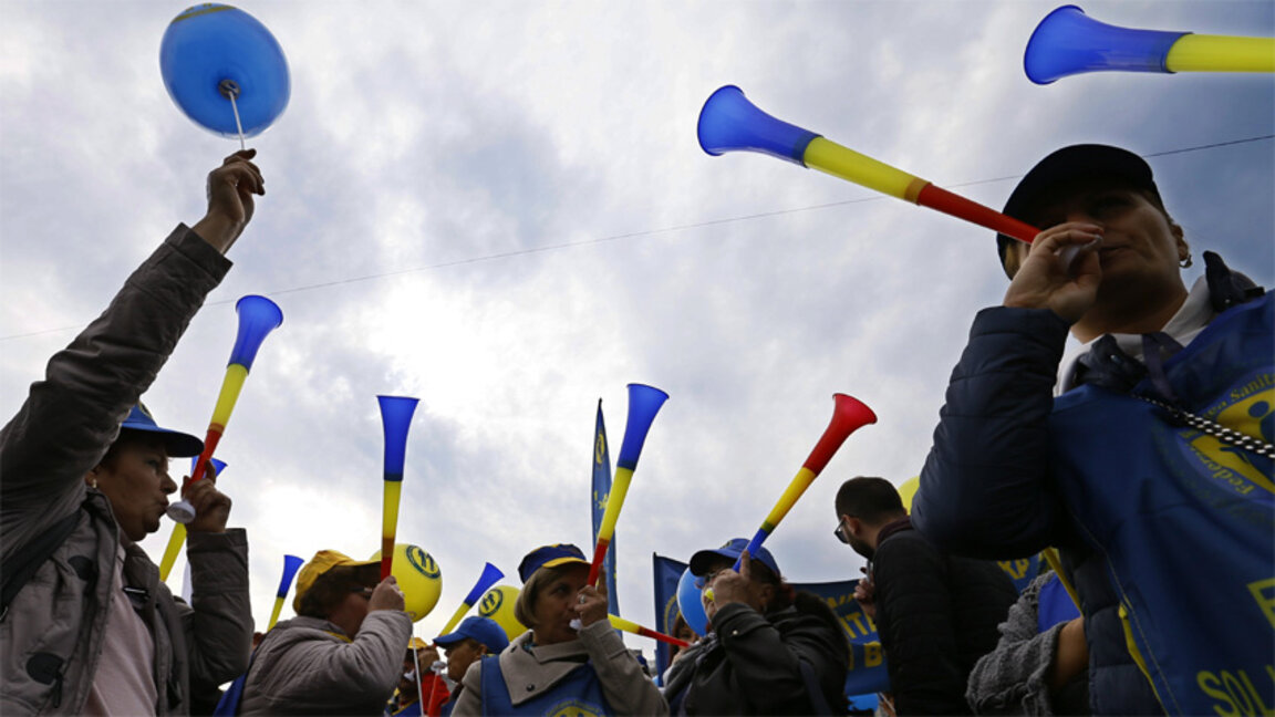 Митинги в подкрепа на европейските ценности се провеждат в Румъния