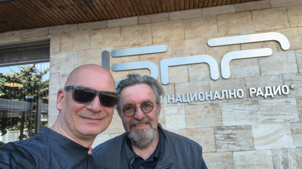 Иво Гочев (вляво) и Антон Митов