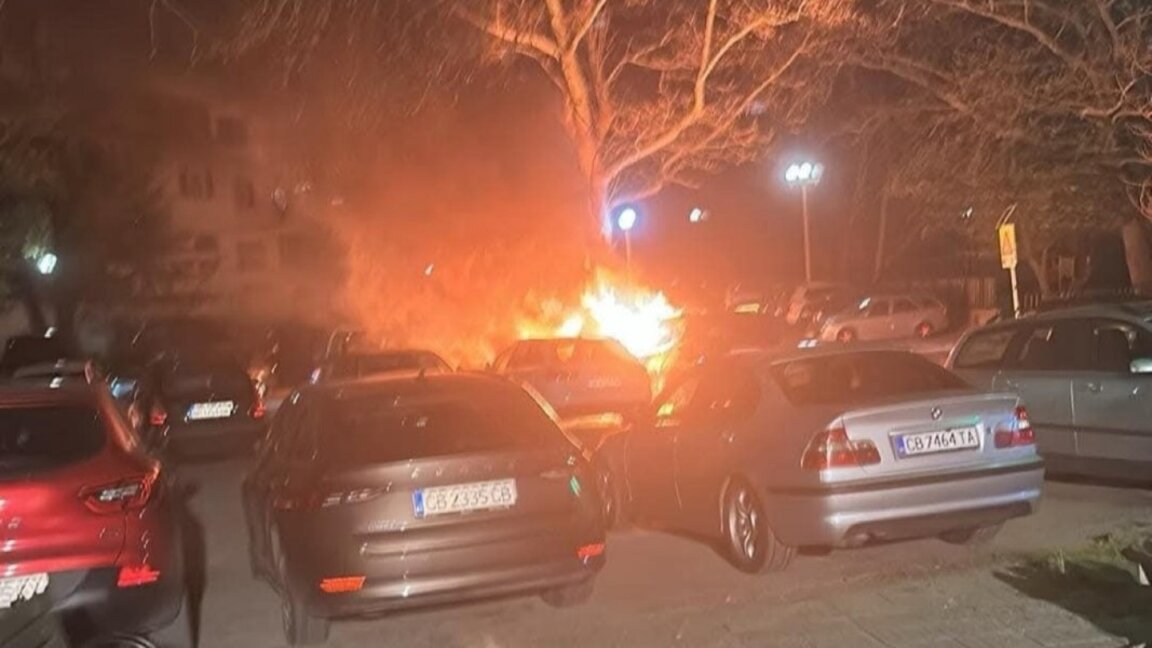 Пожари унищожиха 7 коли в Козлодуй