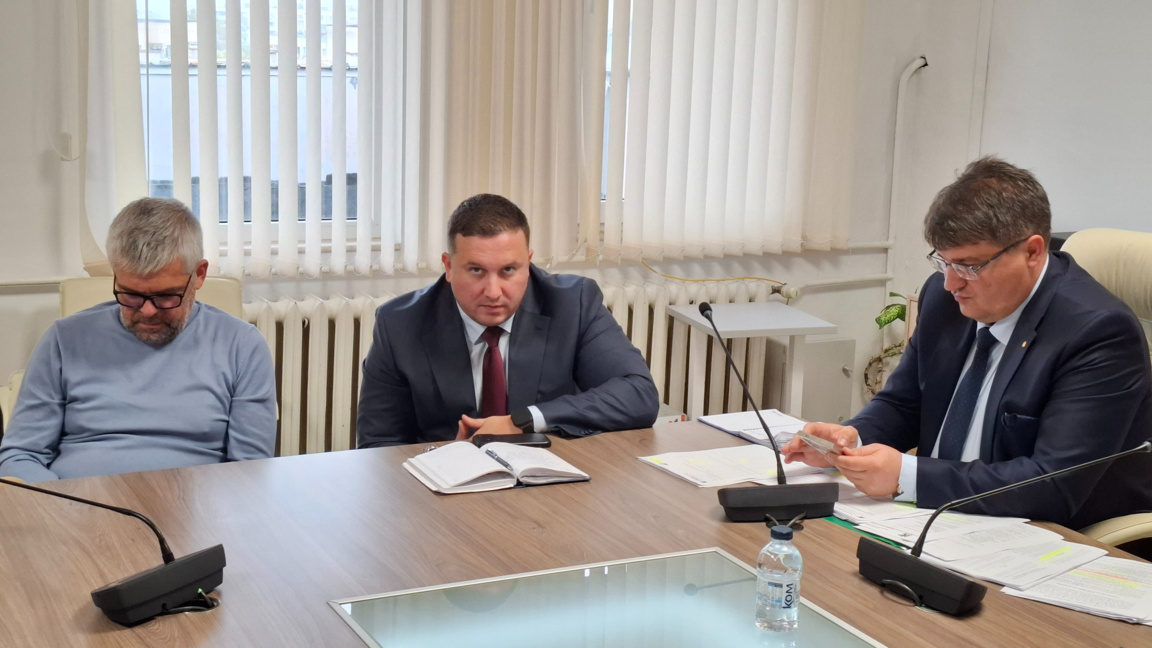 Заседание на оперативния щаб по проблемите на водата в Козлодуй