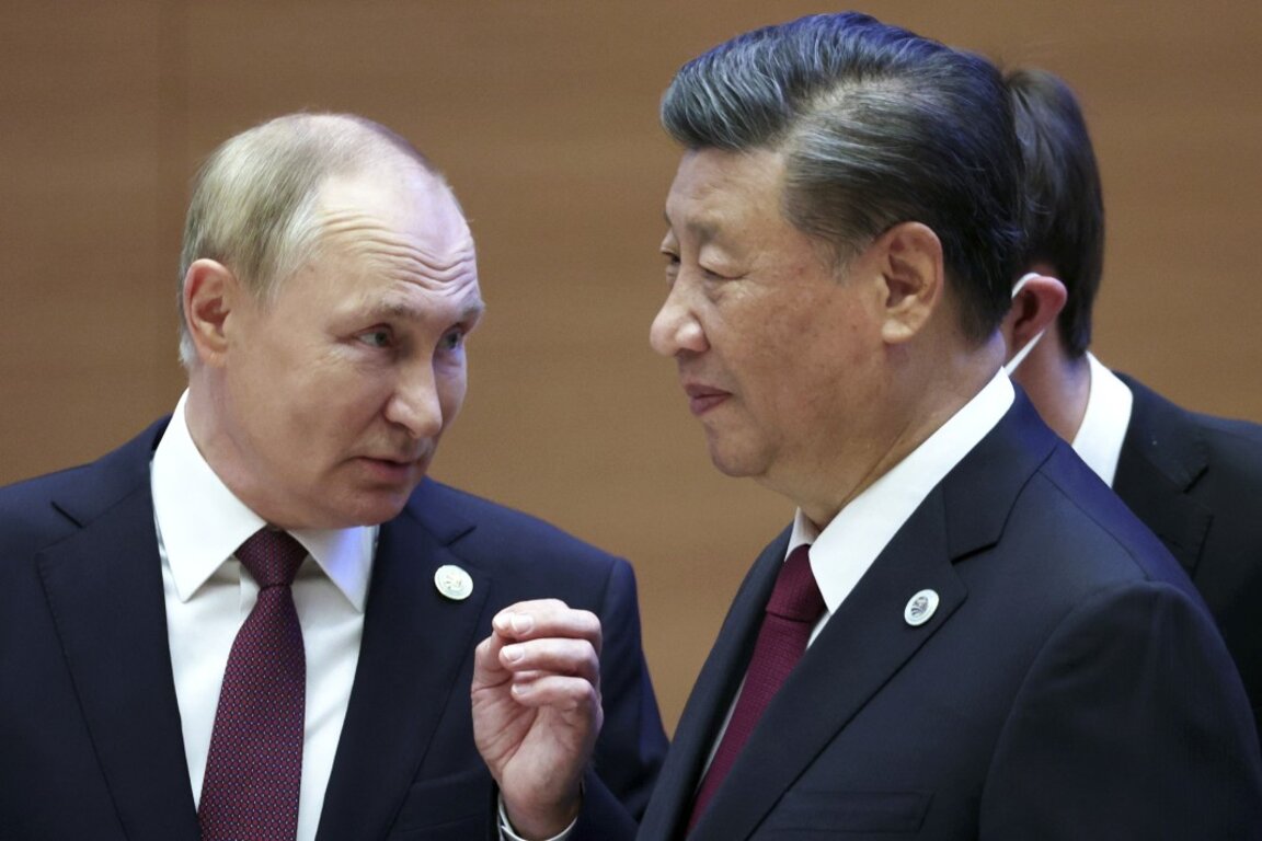 Владимир Путин и Си Цзинпин