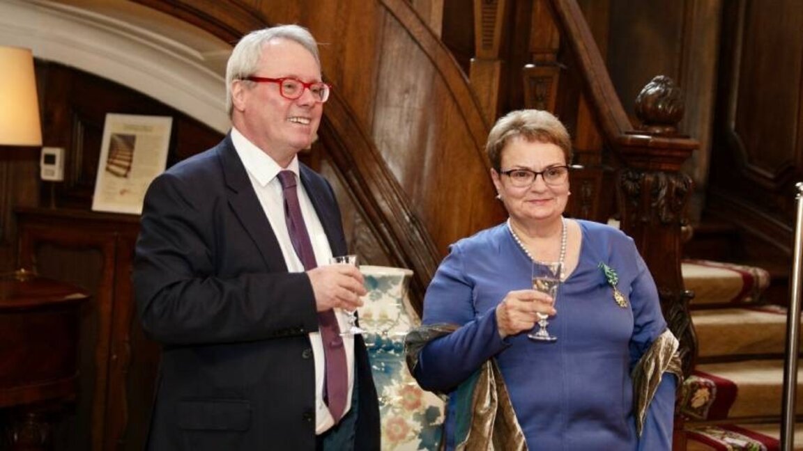 Adélina Filéva récompensée d'un Ordre français de la Culture...