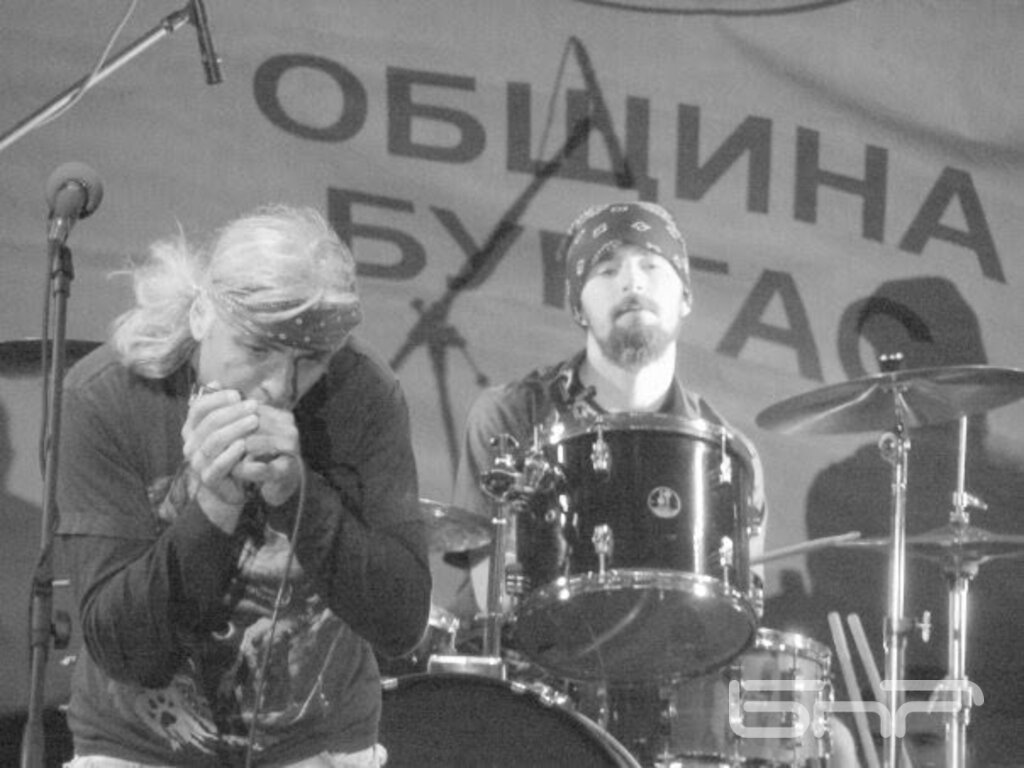 Васко Кръпката на "Блус фест" в Бургас през 2009 г.