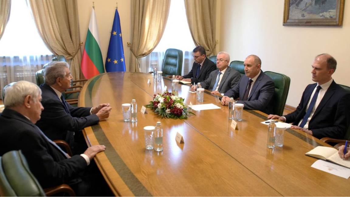 Rumen Radev și Michael Bar-Zohar au discutat despre salvarea evreilor bulgari