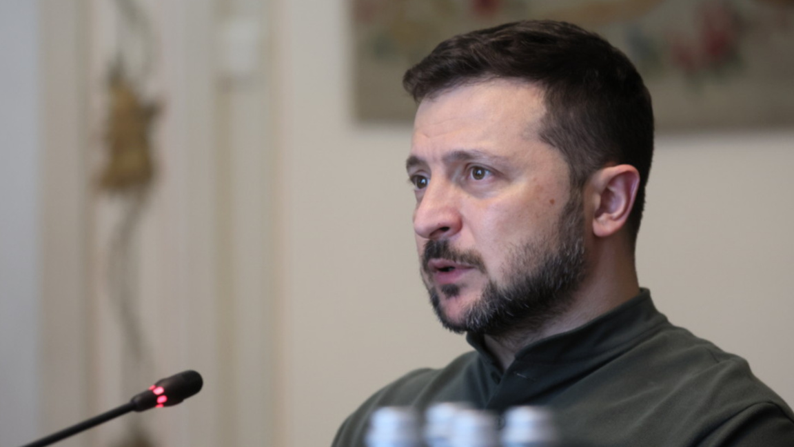 Президентът на Украйна Володимир Зеленски