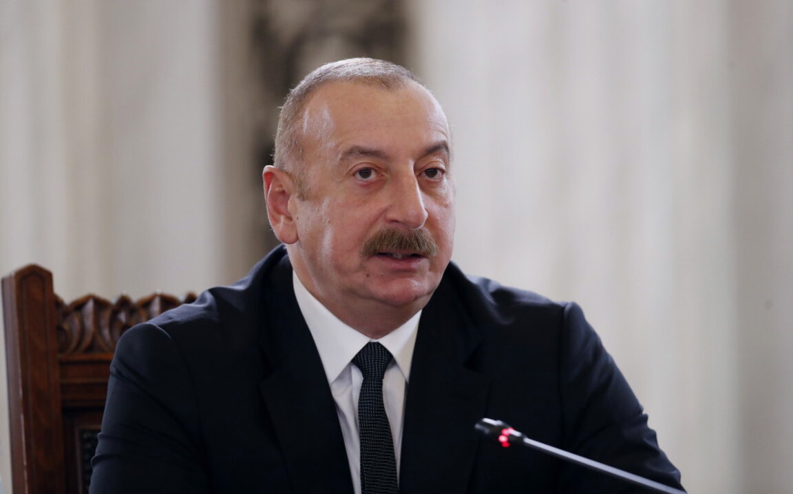 Президентът на Азербайджан Илхам Алиев.