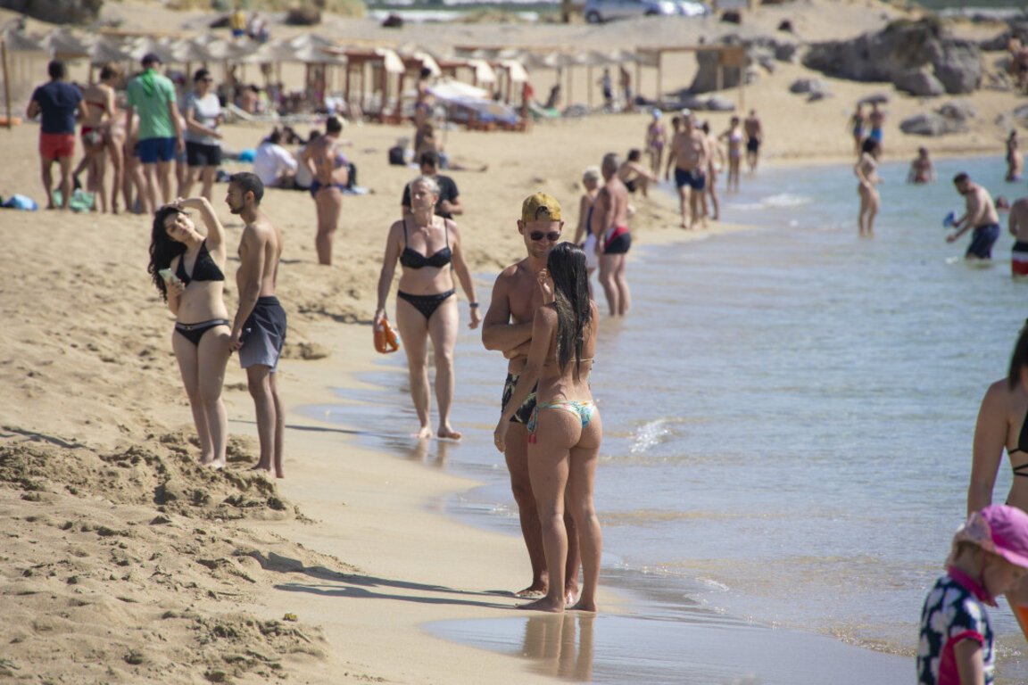Плаж на о-в Крит, 15 юни 2022 г.