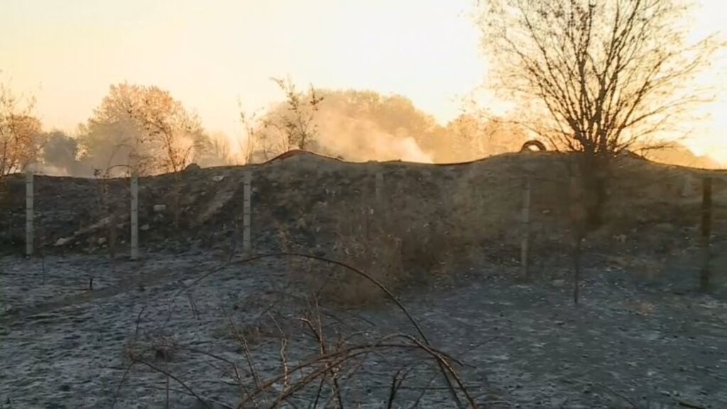В Садово селскостопанска техника пак запали пожар