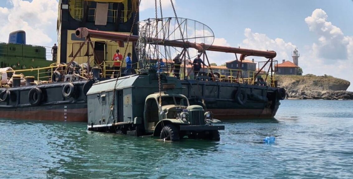 Ungewöhnlicher Unterwasserpark zieht Taucher vor der Insel Hl. Anastasia an